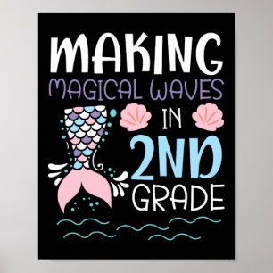 Skapar magiskt Vinkart på Sjöjungfru 2 Klass 100 d Poster