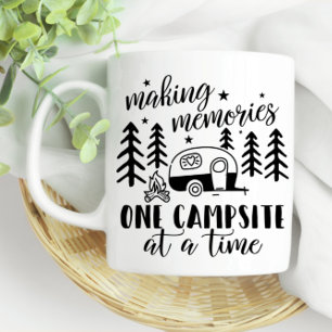 Skapar Memories Lycklig Camper Roligt, sommar Kaffemugg
