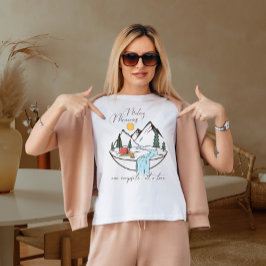 Skapar minnen en campingplats i taget t shirt