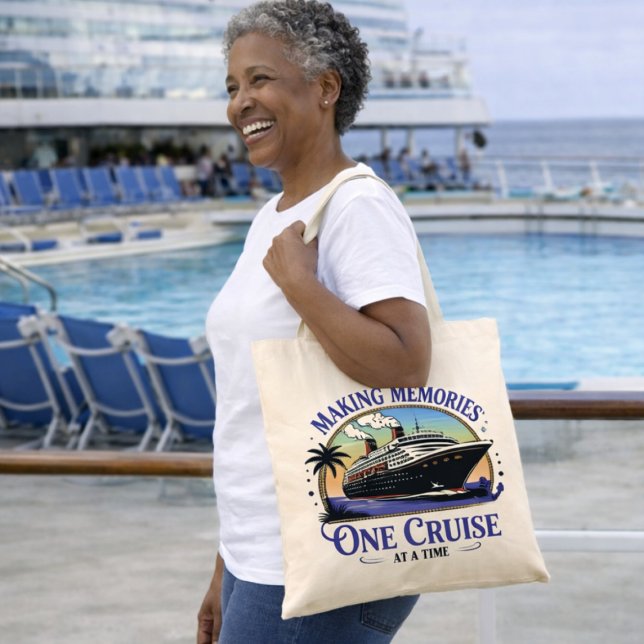Skapar Minnen En Kryssning i Taget Tygkasse (Cruise Bag for Family Reunion)