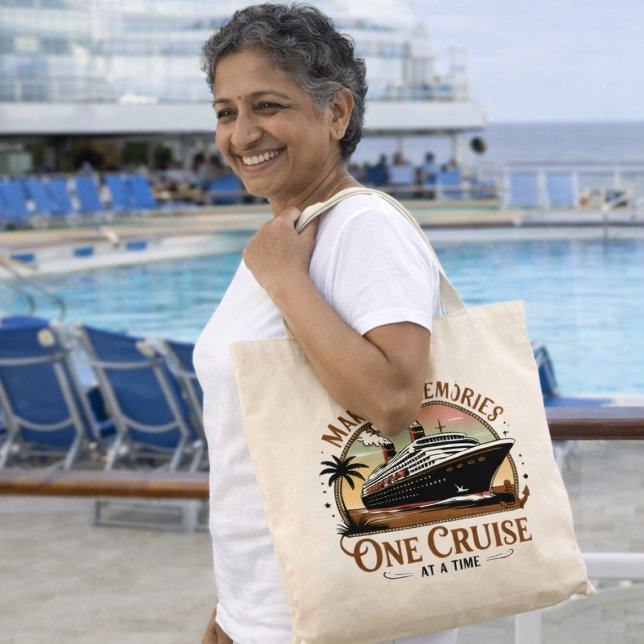 Skapar Minnen En Kryssning i Taget Tygkasse (Family Reunion Cruise Bag)