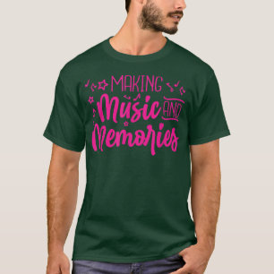Skapar musik och minnen, markera band t shirt