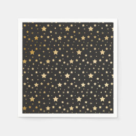 Skapar Napkin för Magic Födelsedagsfest Pappersservett