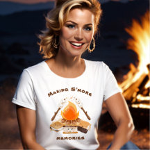 Skapar S more Memories Cute Campfire T-shirt