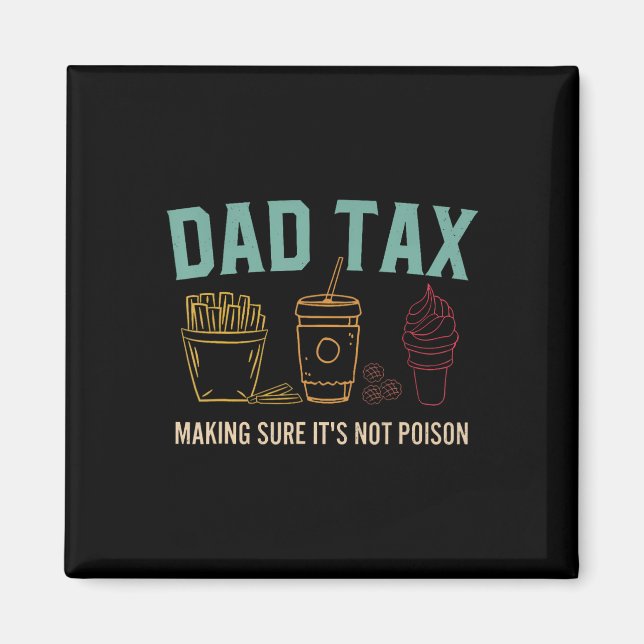 Skapar skatt Se till att det inte är Poison Fars d Magnet (Framsidan)