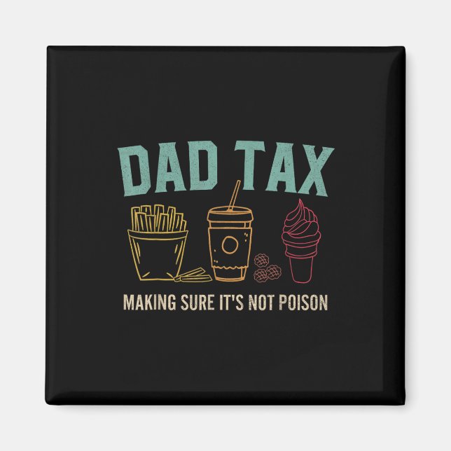 Skapar skatt Se till att det inte är Poison Fars d Magnet (Framsidan)