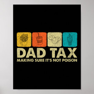 Skapar skatt Se till att det inte är Poison Funny Poster