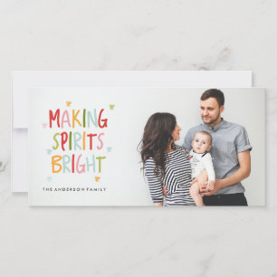 SKAPAR SPIRITS BRIGHT-fotokort Julkort
