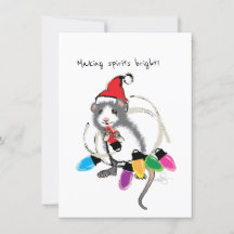 Skapar Spirits Bright jul Mouse