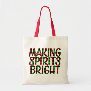 Skapar Sprit Bright Buffalo Pached jul Tygkasse
