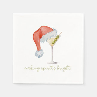 Skapar Sprit Bright Cocktail Napkin Pappersservett