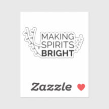 Skapar Sprit Bright - Modern Helgdag Typografi