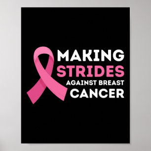 Skapar Strider mot bröstcancermedvetande Wom Poster