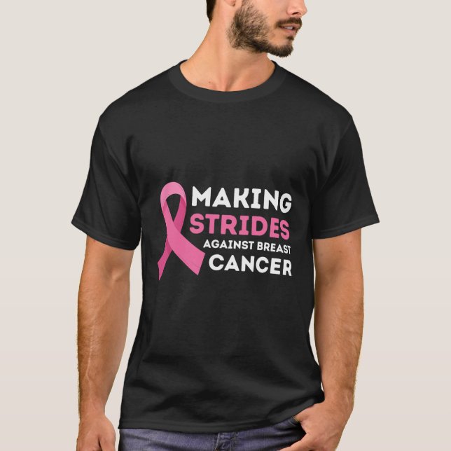 Skapar Strider mot bröstcancermedvetande Wom T Shirt (Framsida)