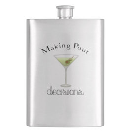 Skapar surhetsbeslut med Martini Glass Fickplunta