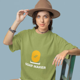 Skapar tvål t shirt