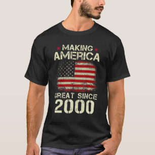 Skapar Underbar i Amerika sedan 2000 Vintage Gåvor T Shirt