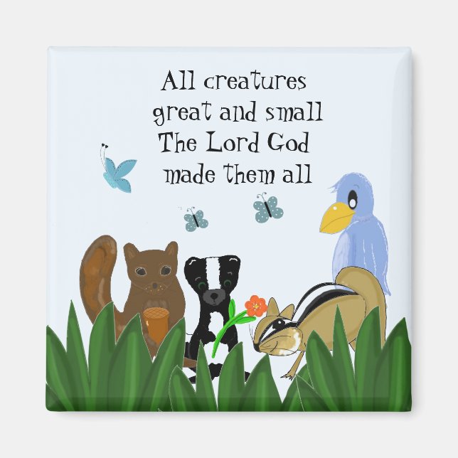 Skapar Underbar och liten Magnet (Framsidan)