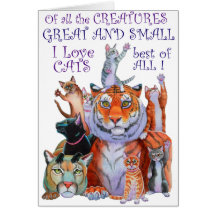 Skapar Underbart och litet katt!