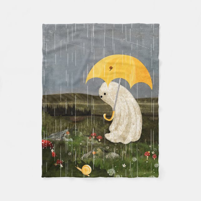 Skapar vänner fleecefilt (Framsidan)