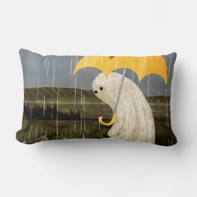 Skapar vänner lumbarkudde (Framsida)