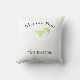 Skapar våra beslut med Margarita Glass Kudde