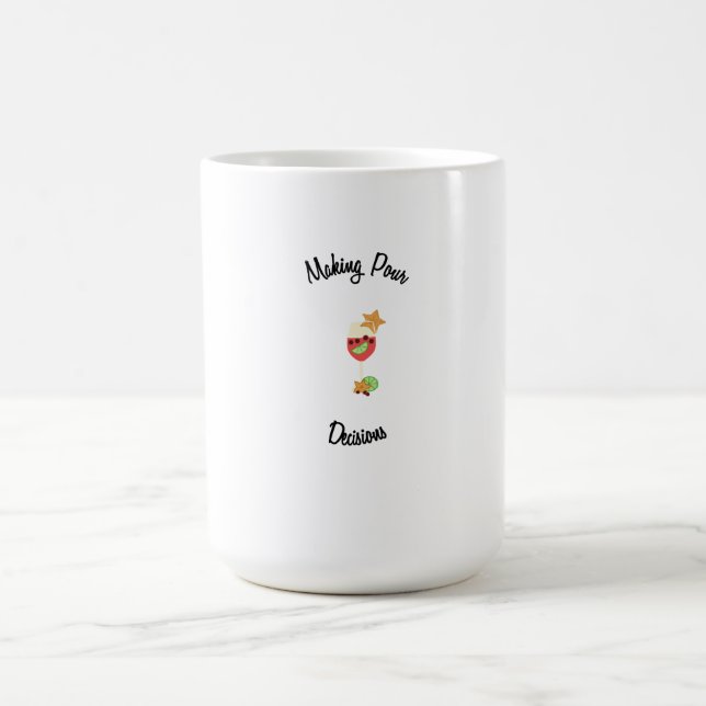 Skapar våra beslut med sangria-glas och frukt magisk mugg (Center)