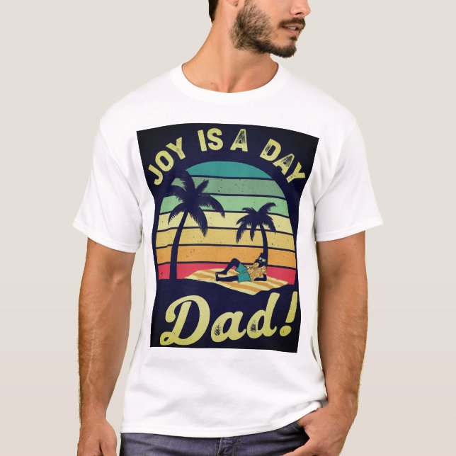 Skapar Vinkarare och minnesmärken med Pappa T Shirt (Framsida)