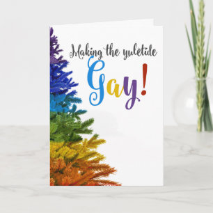 Skapar Yuletide Gay! Helgkort