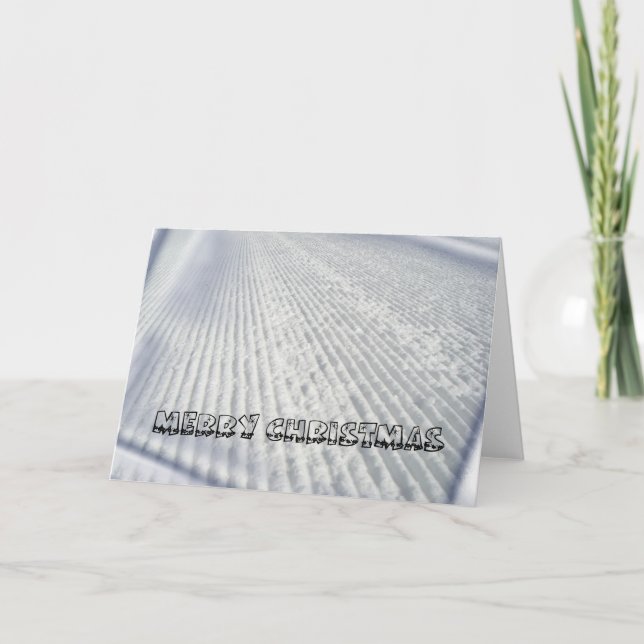 Skåpare/Snowboarders jul Helgkort (Framsida)