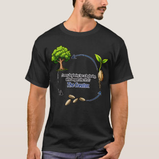 Skaparen – Tankeväckande Filosofisk Natur T Shirt