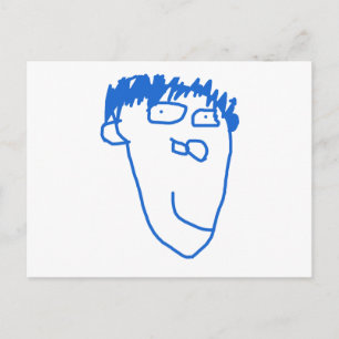 Skapat av barn! Lycklig Baby Gift med 5 års ålder Vykort