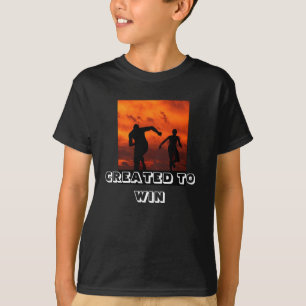 SKAPAT för ATT SEGRA ungdomutslagsplatsskjortan T Shirt