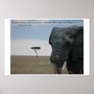 Skapat för honom poster