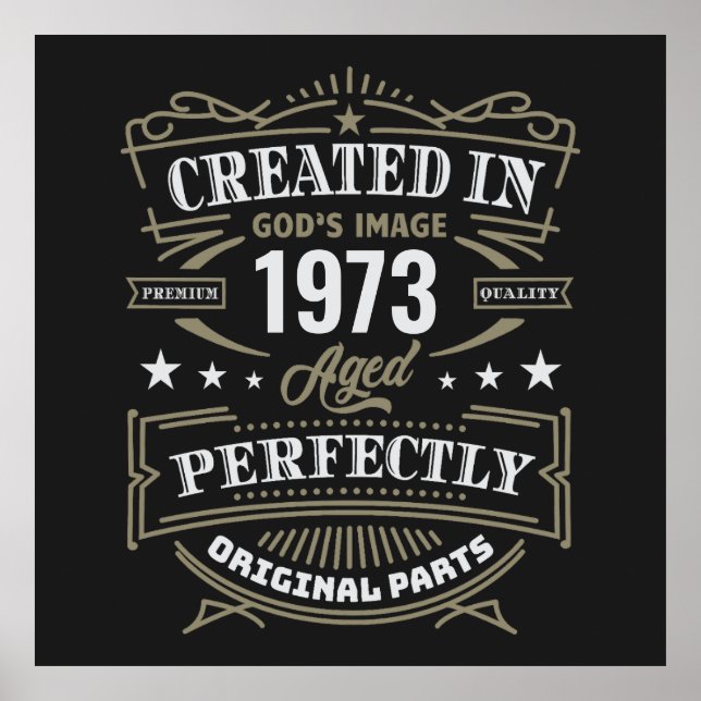 Skapat i Guds bild anpassad Poster (Framsidan)