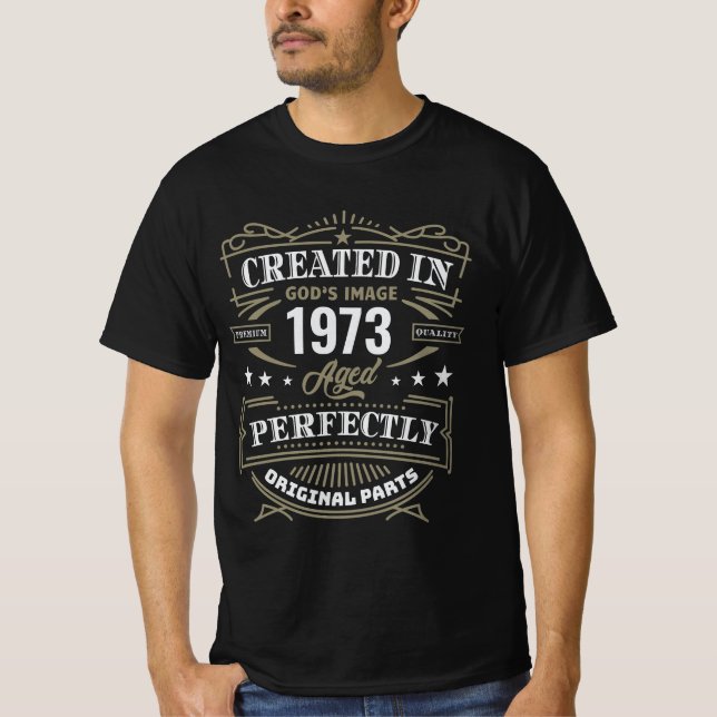 Skapat i Guds bild anpassad T Shirt (Framsida)