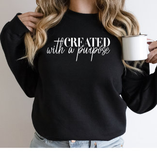 Skapat med en Religiösa kristen T Shirt