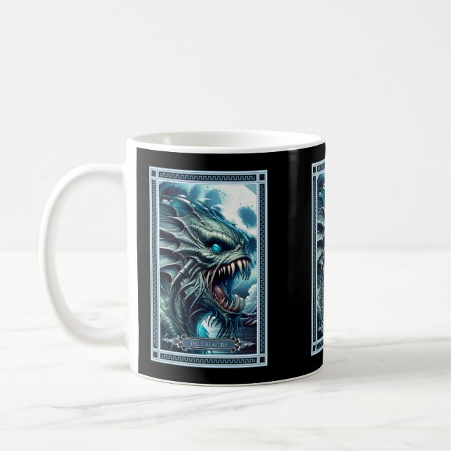 Skapat Tarot-kort Kaffemugg (Vänster)
