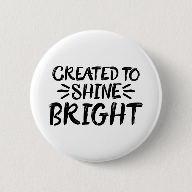 Skapat till Shine Bright Gospel Graphics Aesthetic Knapp (Framsida)
