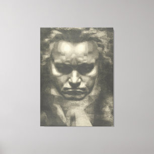 Skåpbil Beethoven porträtt Canvastryck