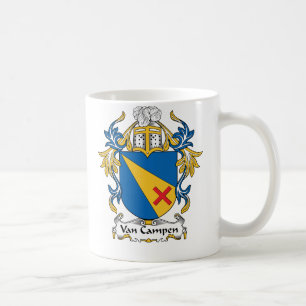 Skåpbil Campen Familj vapensköld Kaffemugg