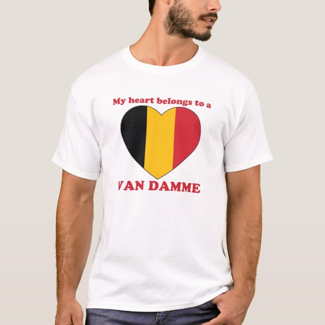 Skåpbil Damme T-shirt (Framsida)