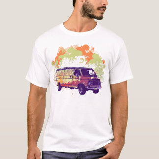 skåpbil för 70-talChevy Hippie T-shirt