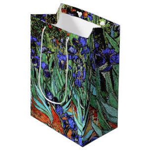 Skåpbil Goghs Irises blommar den blom- gåvan
