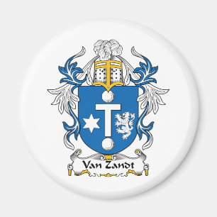 Skåpbil Zandt Familj vapensköld Magnet