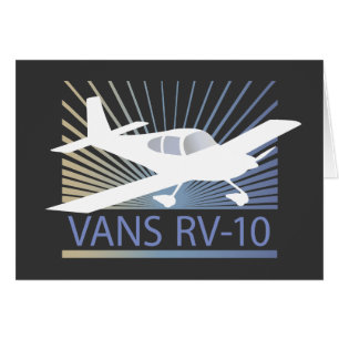Skåpbilar RV-10 Hälsningskort
