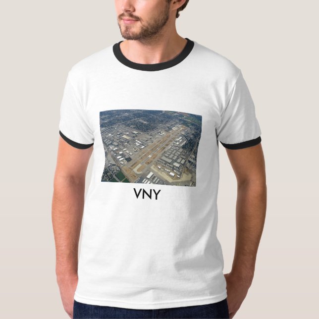 SkåpbilNuys flygplats VNY T Shirt (Framsida)