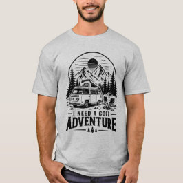 Skåpbilsliv Camperpresent Bergscamping Grafisk T-s T Shirt