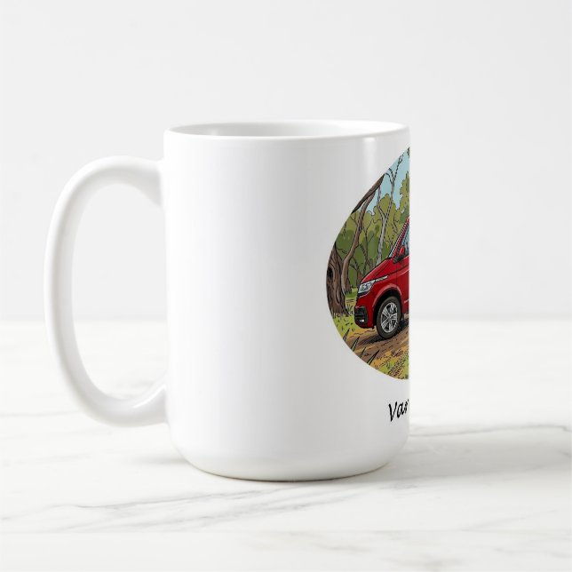 Skåpbilsliv Räcker Kaffemugg (Vänster)