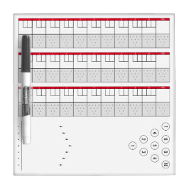Skåpdiagram och ritdiagram | Klassiskt vitt Skrivtavla